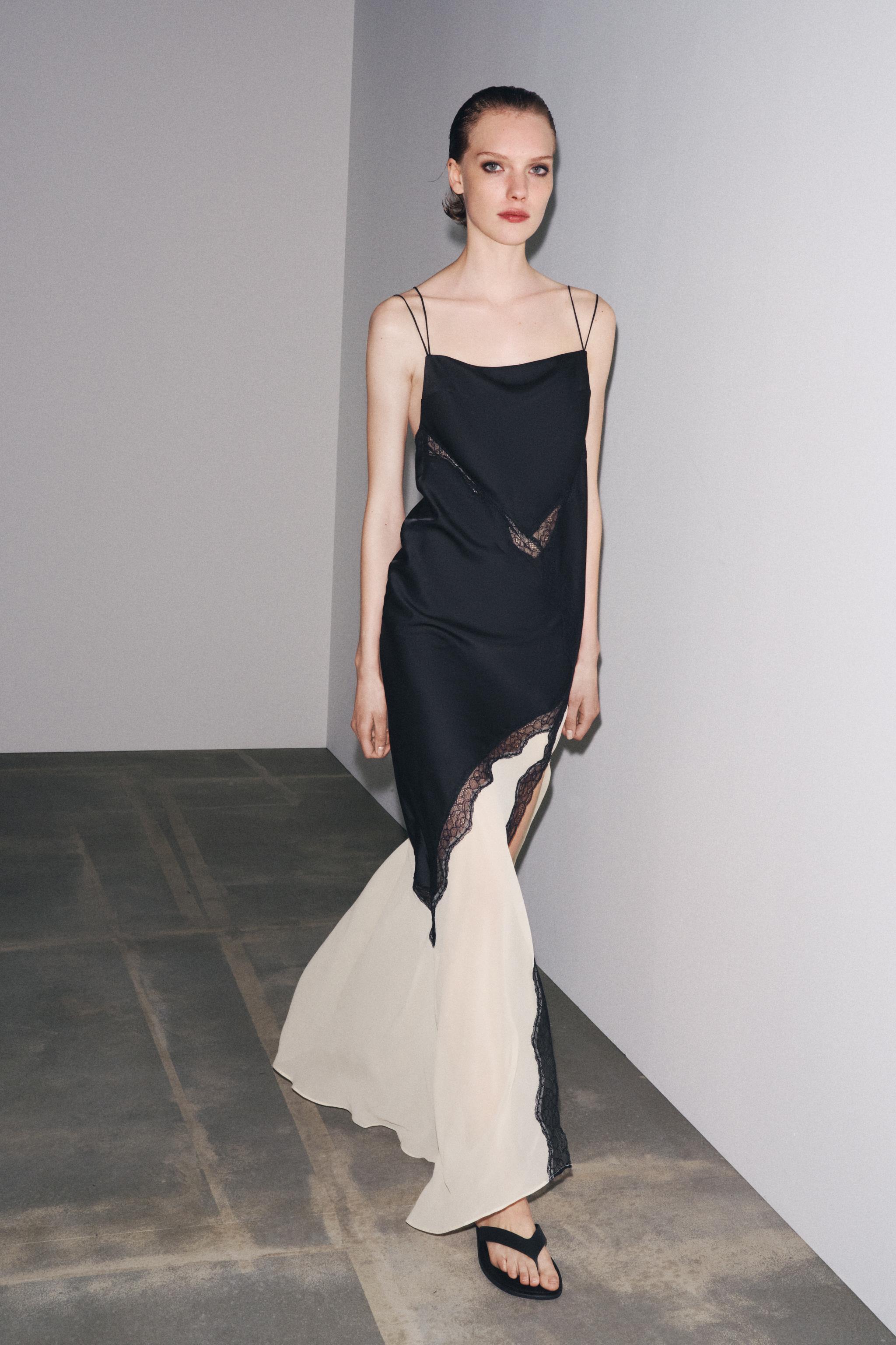 COMBINATION LACE DRESS